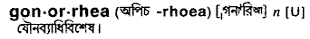 gonorrhoea
meaning in bengali