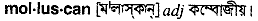 molluscan
meaning in bengali