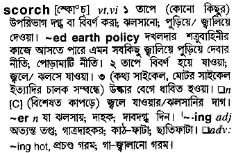 scorch
meaning in bengali