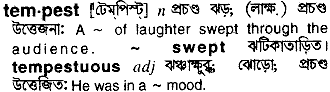 tempest
meaning in bengali